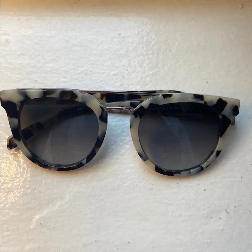 Balmain BL2107B-02-Grey tortoise sunglasses NWT $429